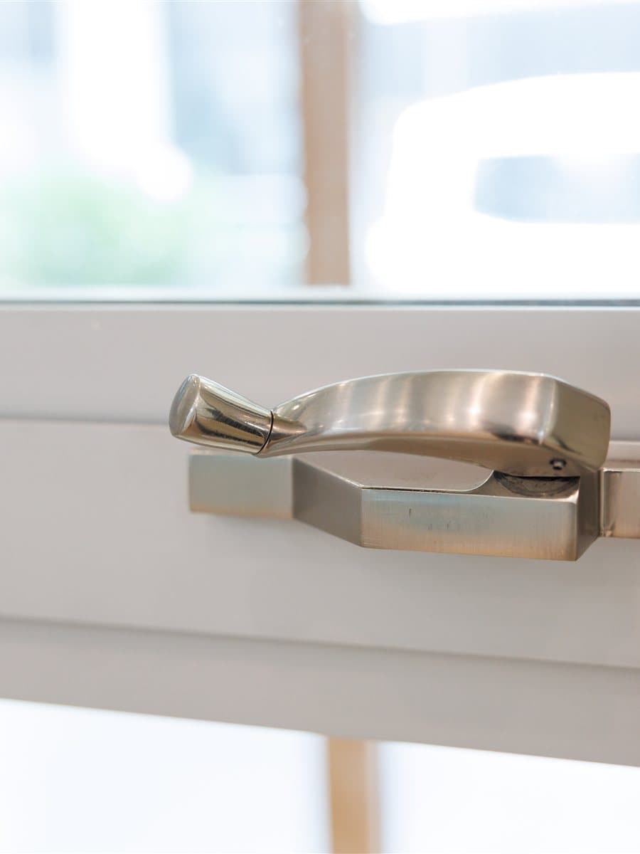 Architectural door hardware detail