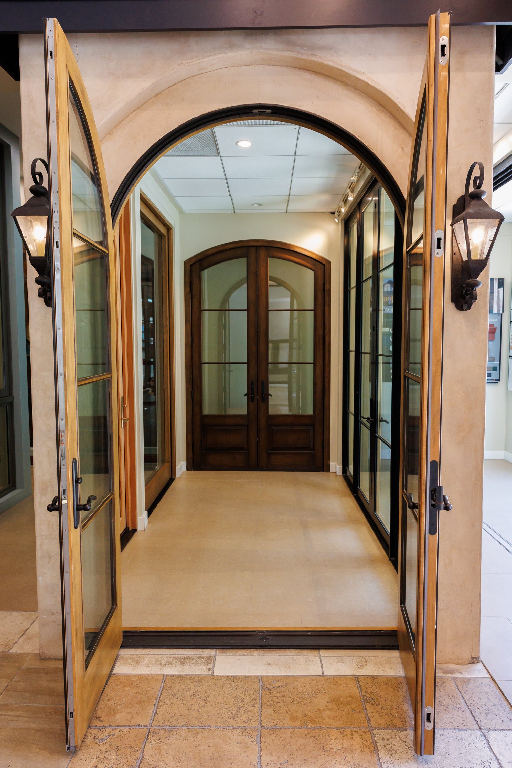Andersen Windows on display in the HDR Windows showroom