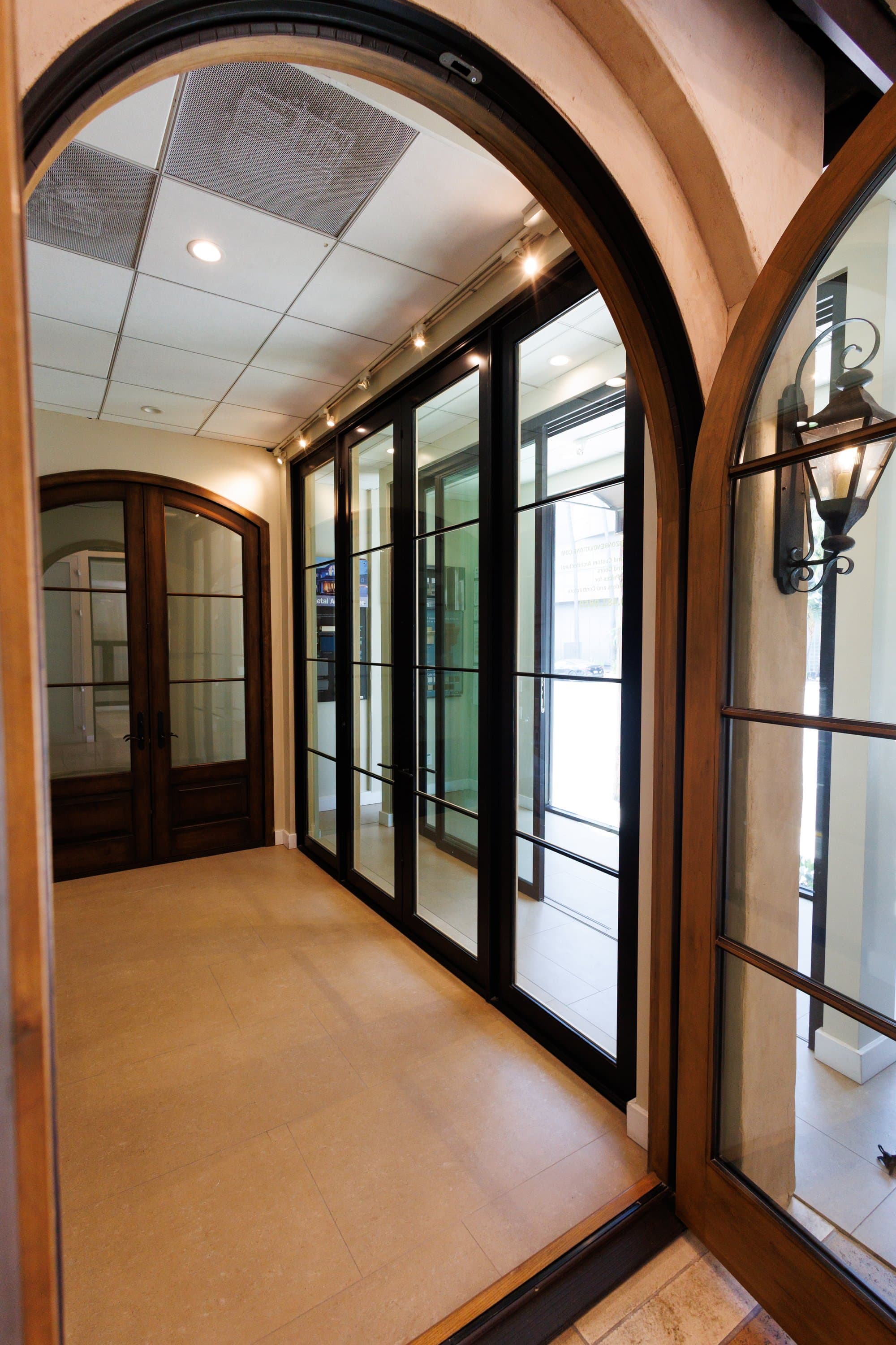Andersen Windows on display in the HDR Windows showroom