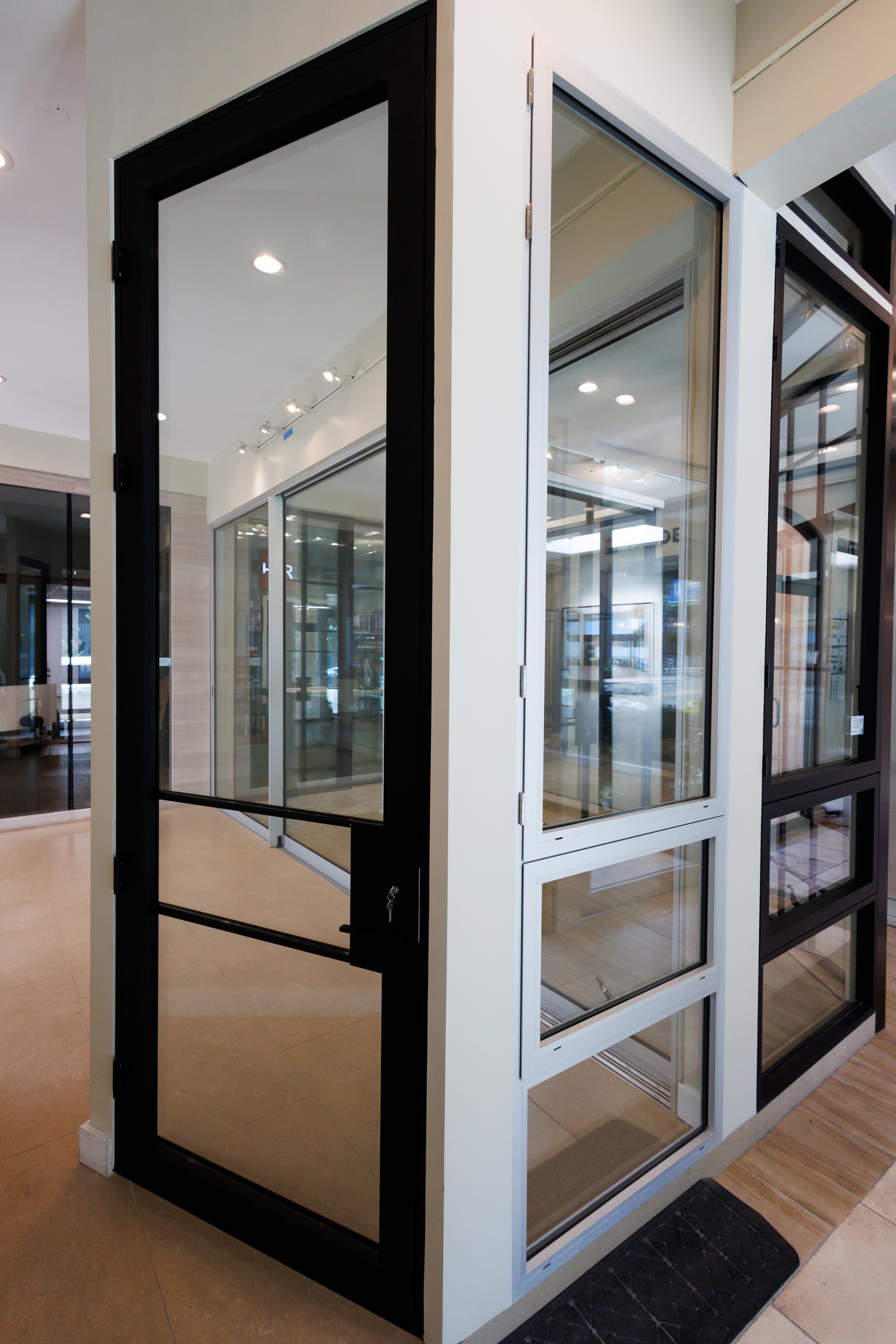 Fleetwood Windows & Doors on display in the HDR Windows showroom