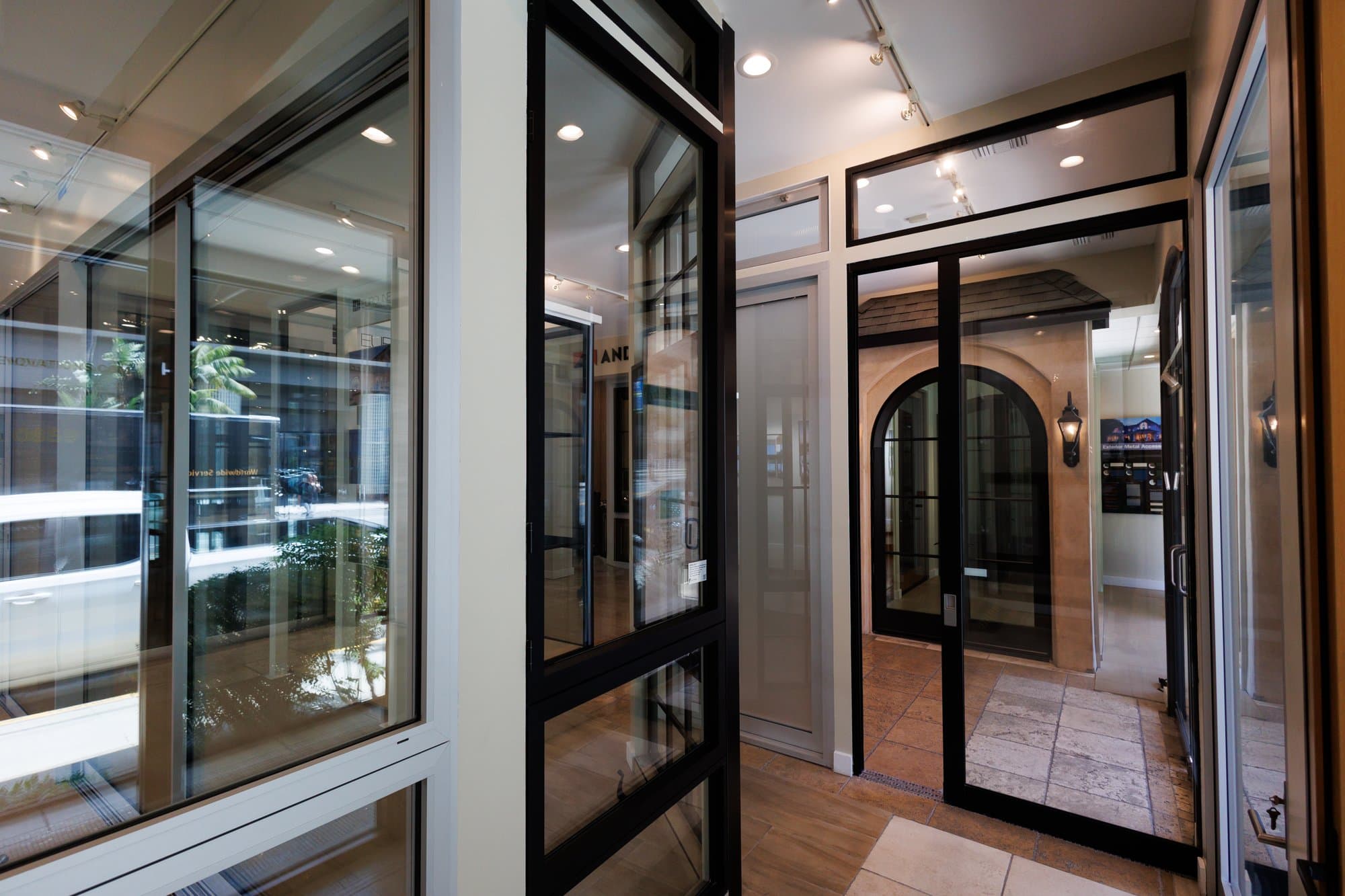 Fleetwood Windows & Doors on display in the HDR Windows showroom