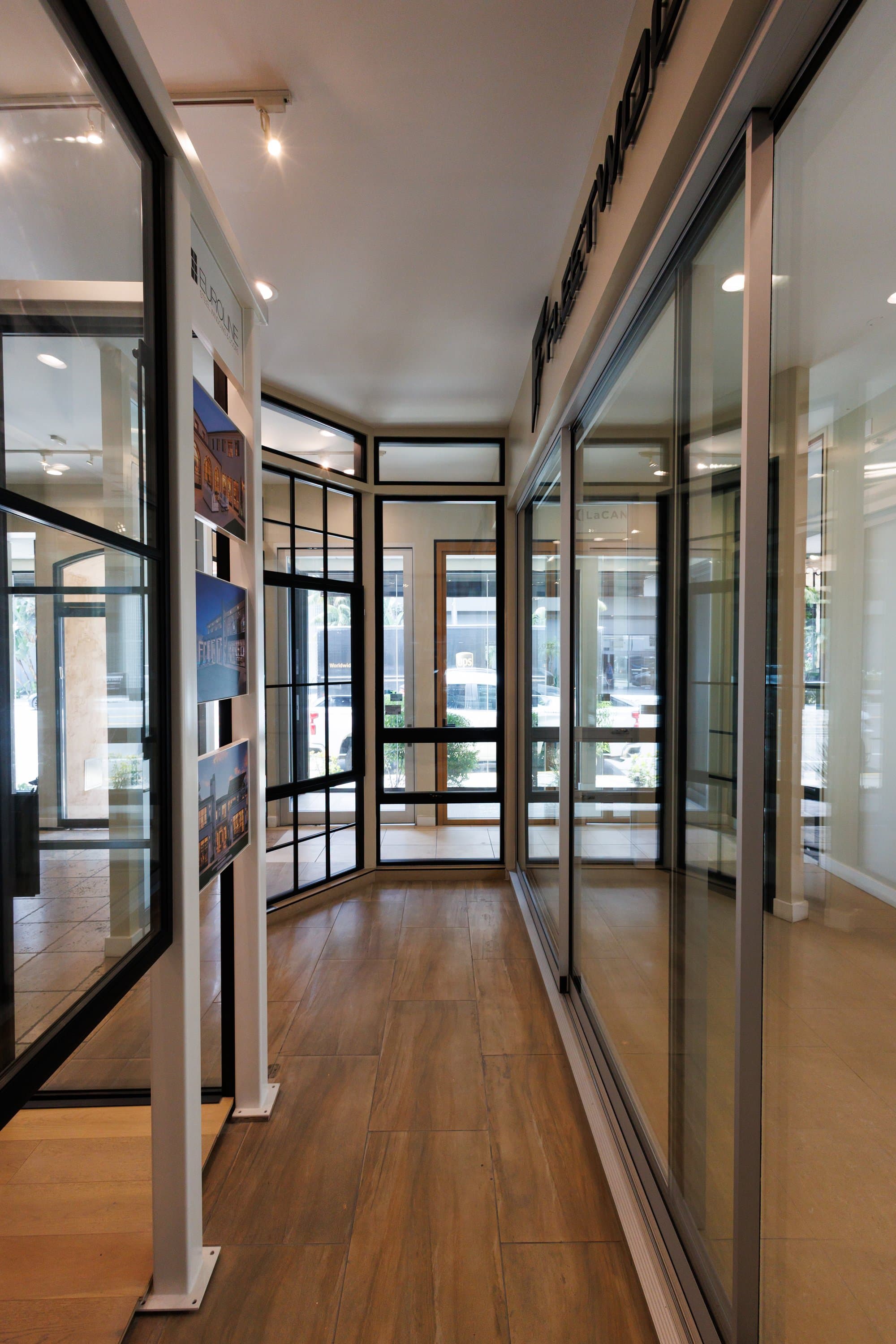 Fleetwood Windows & Doors on display in the HDR Windows showroom