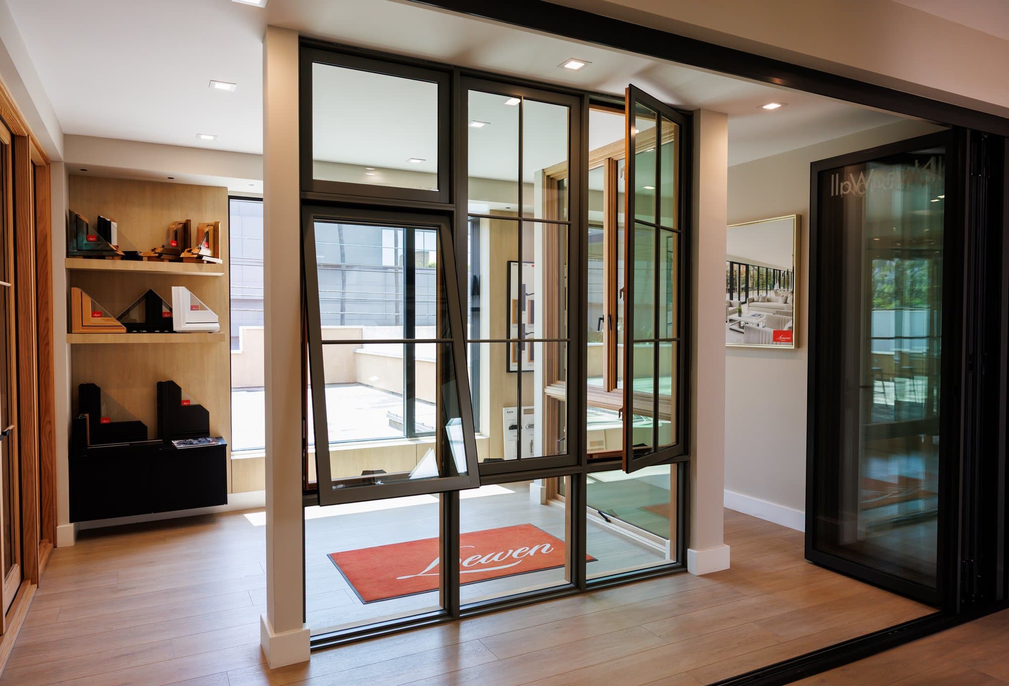 Loewen Windows & Doors on display in the HDR Windows showroom