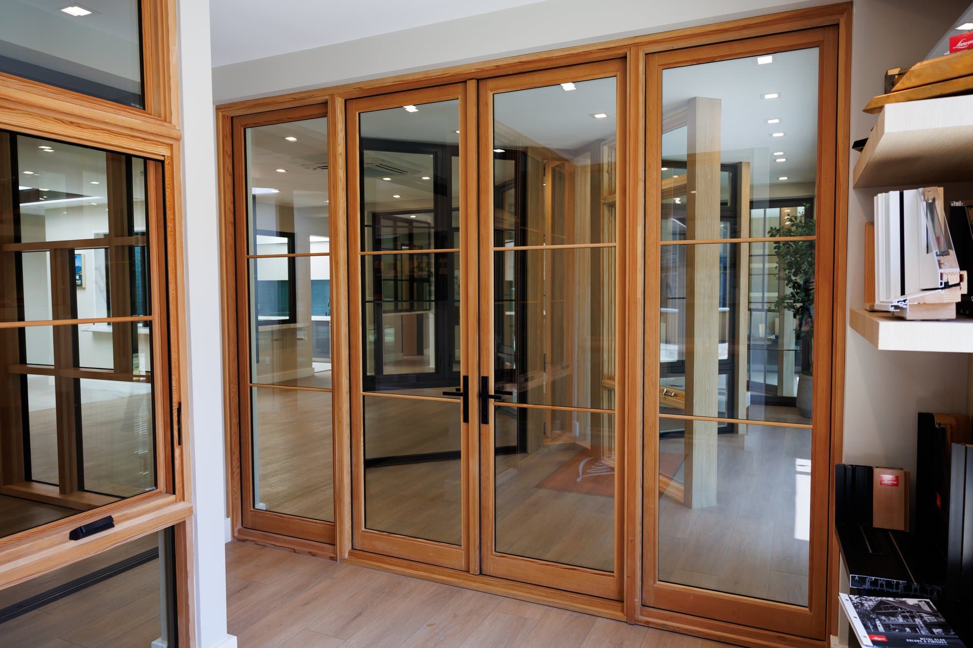 Loewen Windows & Doors on display in the HDR Windows showroom