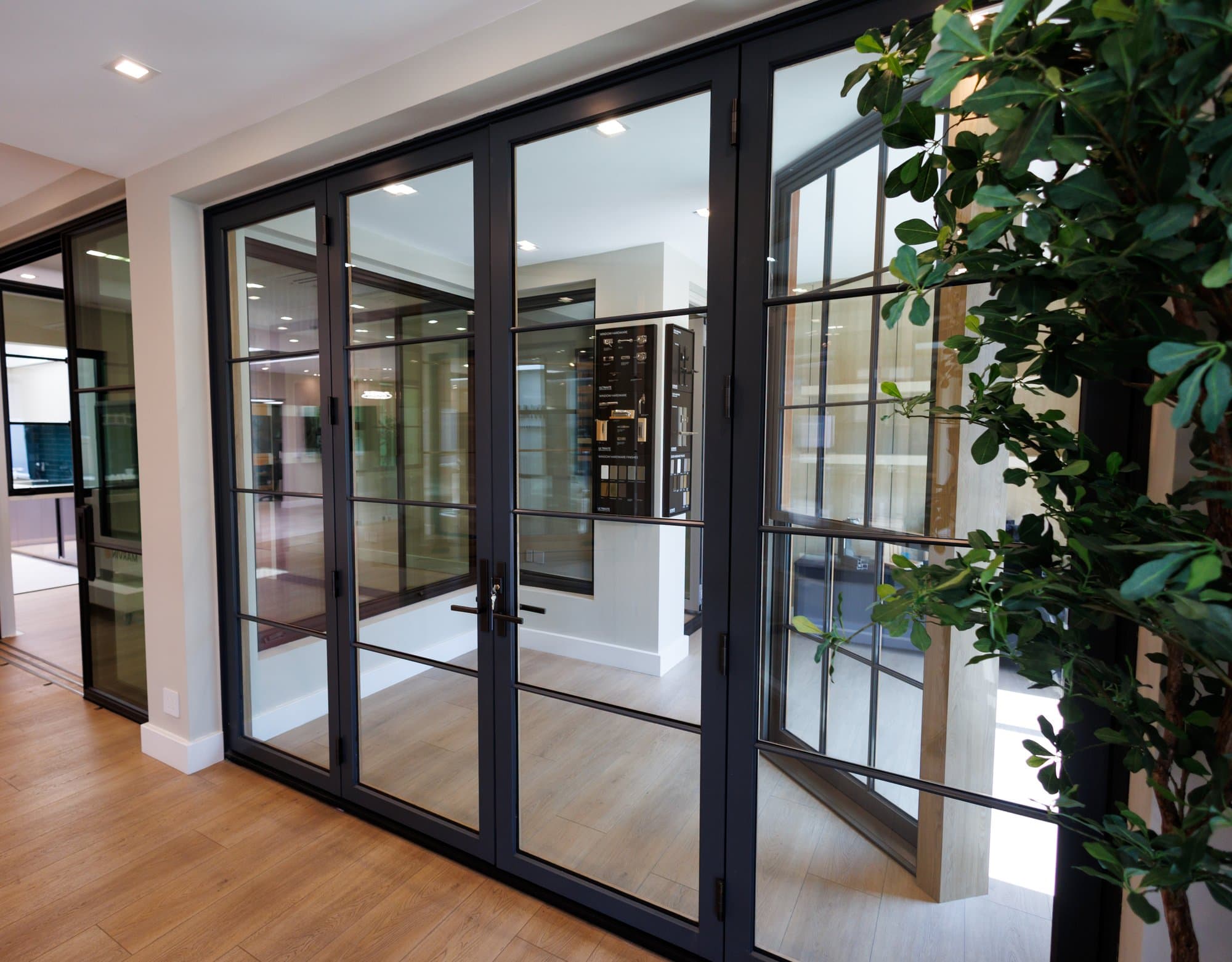 Marvin Windows & Doors on display in the HDR Windows showroom