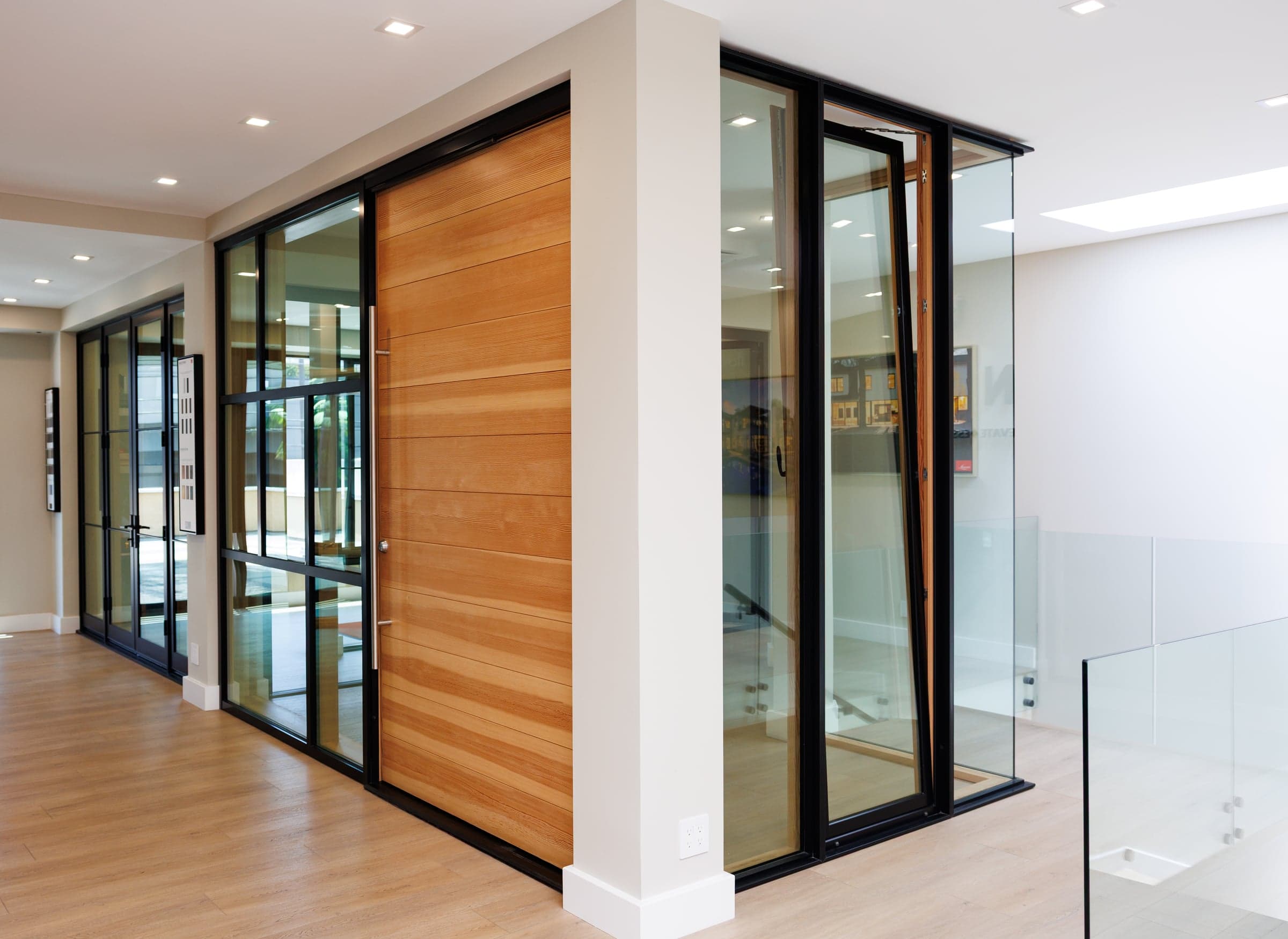 Loewen door and window systems on display at HDR Windows showroom